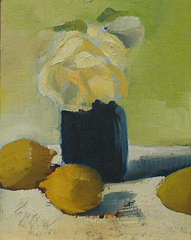 White Roses, Blue Grass, Yellow Lemons